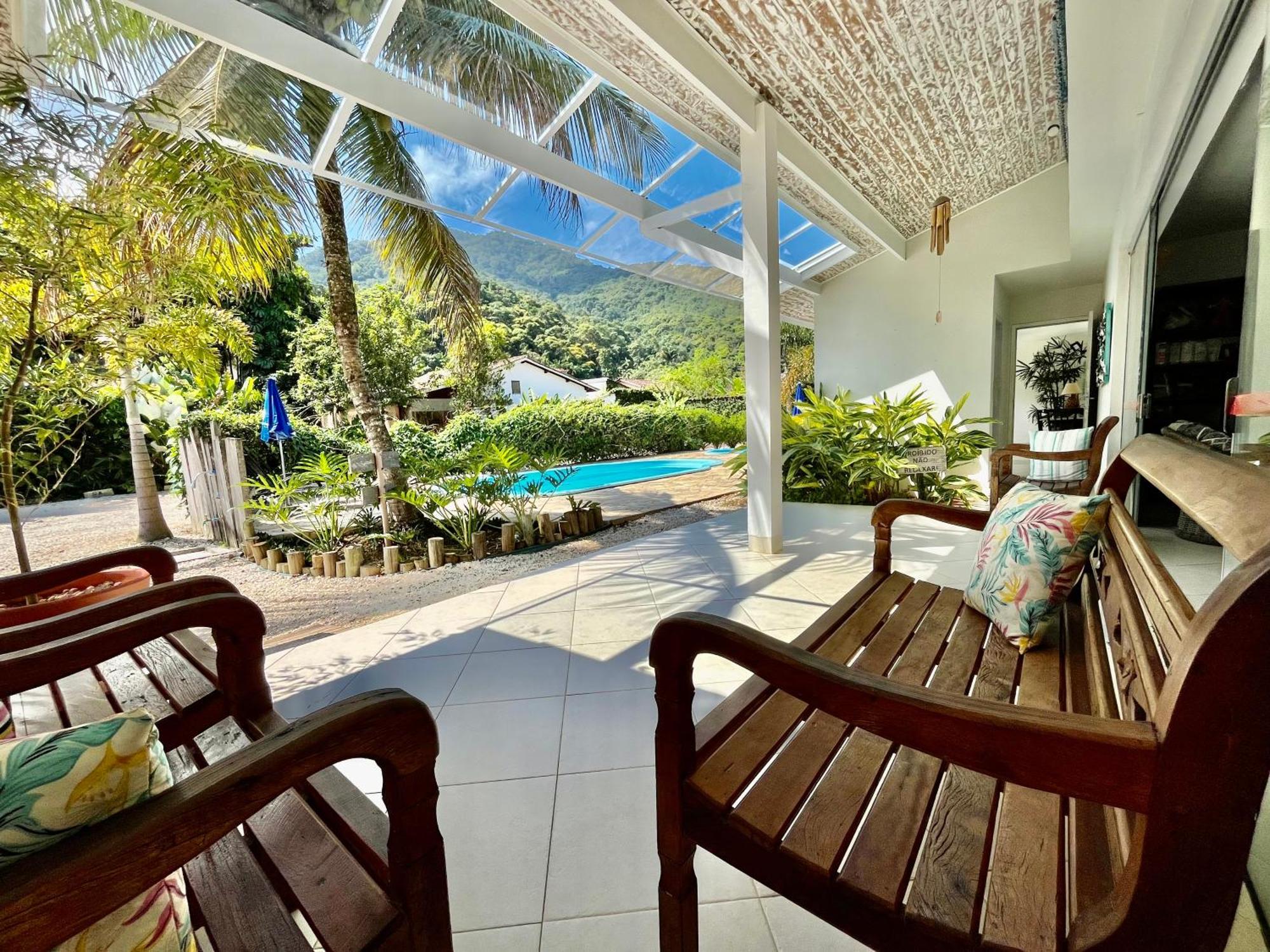 Pousada Baia Das Conchas Ubatuba Exterior foto